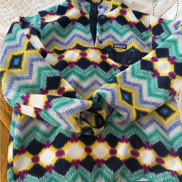 Patagonia Synchilla Fleece Timber Twist Aztec - Picture 3 of 11